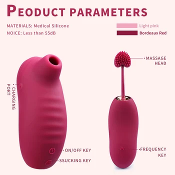 ЗИНИ Sisati Klitoris Stimulacija Vagine Vibrator Bežični Daljinski Upravljač Lizati Maca Sex Igračke Za Žene