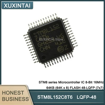 2 kom./lot STM8L152C8T6 STM8L STM8 serije Mikrokontrolera IC 8-bit 16 Mhz 64KB (64K x 8) FLASH 48-LQFP (7x7)