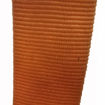 Hot prodaja 30 mm zelena/narančasta boja jacquard poliester remenje trake 3 cm širine 1.6 mm debljina cjevasti remenje cijevi trake