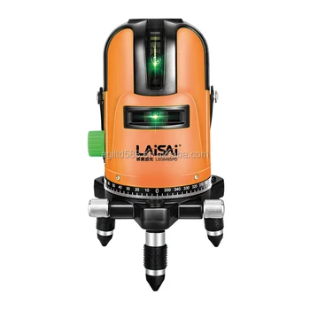 Profesionalni LSG649SPD Zelena 5-Linijski Laser razina 5 Linija 1 Točka Poprečnih Linija Lasera Laser