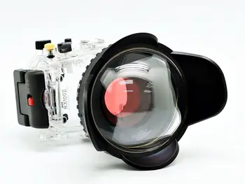 195ft Vodootporna Torbica + Fisheye Objektiva za Sony DSC-RX100 II