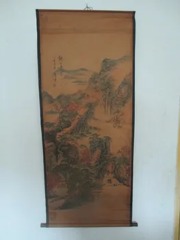 Početna slika dekoracije zidova ,stara kineska proizvodnja slika svitka , Tan Bo Hu 