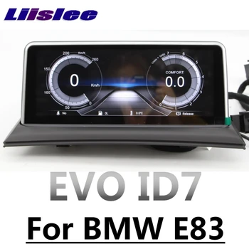 Za BMW X3 E83 2003~2010 EVO ID7 CarPlay Adapter LiisLee Auto Media GPS Karta 10,25