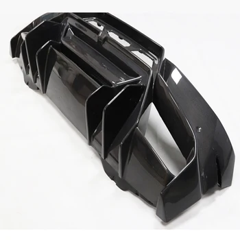 VRS Style Full Carbon Fiber Car Rear Bumper Lip Tail Body Kit Protect For Lamborghini HURACAN LP610 LP580-2018 Tuning