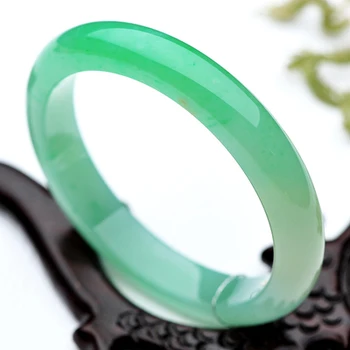 Zheru nakit prirodni burmanski smaragdno-zelena 54-64 mm narukvica elegantna princeza nakit od žada nakit poslati majka poslati djevojku