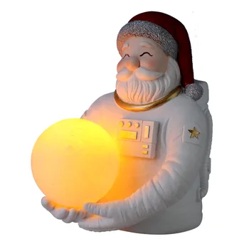 21 cm Kreativni Božićni Astronaut Astronaut Stol Ukras Smola Obrt Sada Dom noćno svjetlo Ukras Namještaja Dar