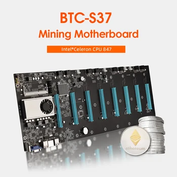 BTC-S37 Pro Mining Matična ploča 8 PCIE 16X Grafička kartica SODIMM DDR3 SATA3.0