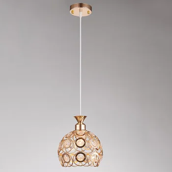 Industrijski svjetiljka staklo za kuhinje crystal viseći svijećnjak ukras dnevnog boravka luzes de teto lampes suspendues