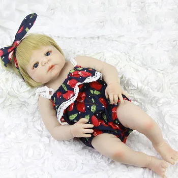 55 cm Potpuno Силиконовое Tijelo Reborn Baby Doll Igračka simulacija zbirka bebe ručni rad šarmantan kreativne dječje lutke lutke basking