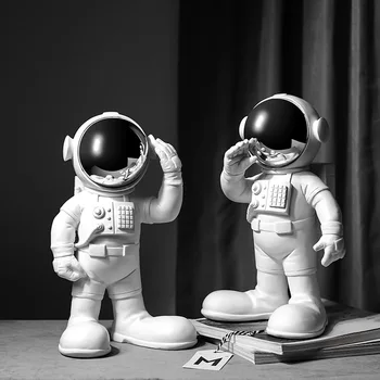 Ogroman Astronaut Kozmonaut Igračke Konja Moda Lik Diy Model Speelgoed Ured Uređenja Radne Površine Knjige O Umjetnosti Obrt Kip Poklon