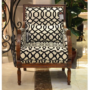 Latest antique home furniture hotel furniture special leisure chair Freizeit stuhl Stolica za odmor GH108