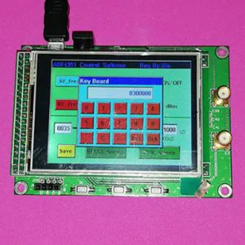 Ploča generatora Izvor signala frekvencije pomesti RF АДФ4351 35M-4.4 G s LCD osjetljiv na dodir u boji СТМ32 ТФТ