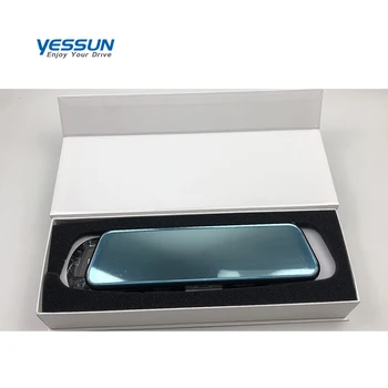 Yessun 10 Inča Osjetljiv na dodir Video snimači Za vozila Streaming Media Ogledalo Šumari FHD 1080 P Video Rekorderi dva Objektiva Podrška 1080 P stražnja Kamera