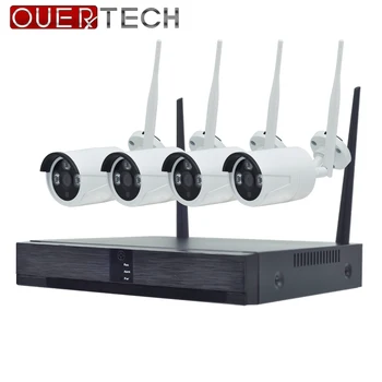 OUERTECH 720p 1.0 MP P2P Osnovna Sigurnost Bežične NVR Kit Wifi CCTV Sustav Unutarnji Vanjski IP Nadzorne Skup Detekcije Pokreta