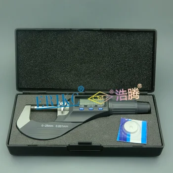 ERIKC High pricise Common rail injector Micrometer for testing Armature Lift Adjusting Shim kit