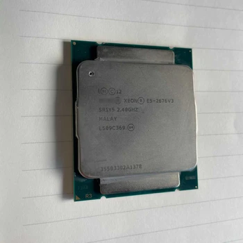 Procesor cpu intel Xeon E5 2676 V3 22nm 12 Jezgri 24 Toka 2,40 Ghz 30 M Cache LGA2011-3 120 W