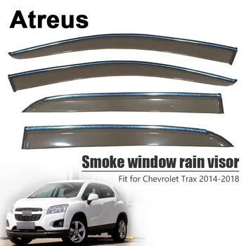 Atreus 1 set Za Chevrolet Trax 2016 2017 2018 Visoke Kvalitete Vozila Dim Prozor Kiša Vizir ABS Vent Zaštita Od Sunca Deflectors Garde