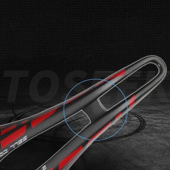 TOSEEK carbon fiber mountain/road bicikle saddle hollow seat mekane tomaintain ventilaciju i udobnost bike biciklizam oprema