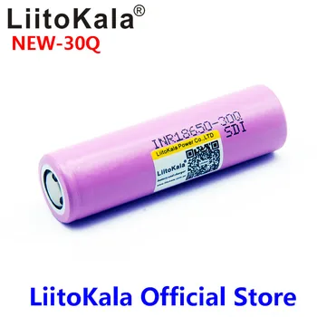 10Pcs LiitoKala HG2 30Q 18650 3000mah 3.7 V High discharge 18650Battery 30A Punjiva baterija visoke Odvod ili Kutija Mod svjetiljku