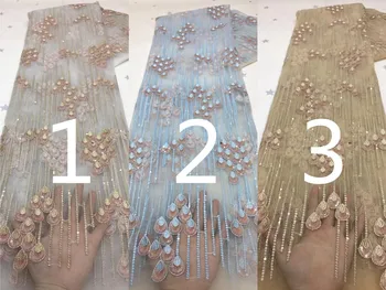 ZHU03 # Vivi lace New African fabric 3 color Lovely Lace For Sawing Svadbeni vjenčanica/modni dizajner/prigode