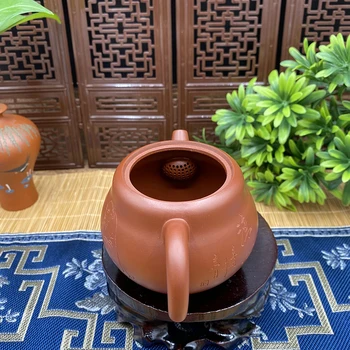 Yixing ljubičasta gline za vodu rude Dahongpao bundeva lonac loptu u rupu vode kung-fu tea set za vodu kapaciteta 260 ml