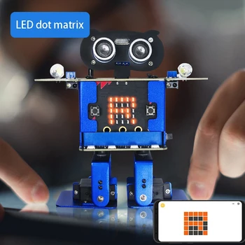 Običaj Dvonožac программирующий robot XIAOR GEEK Programming Education Robot DIY Robot Kit for Kids Entry Level Programming