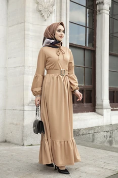 Haljina ženske haljine 2021 kaftan abaja duge muslimanski večernje haljine hidžab абаи turski hidžab, Večernje i Casual ženska odjeća