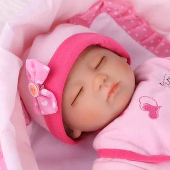 Silikon Reborn Baby Sleeping Lutke 18 cm 48 cm Žive Realan Bebe Play igračke lol Djevojka Bonecas Zečica djeca Pokloni Za Rođendan