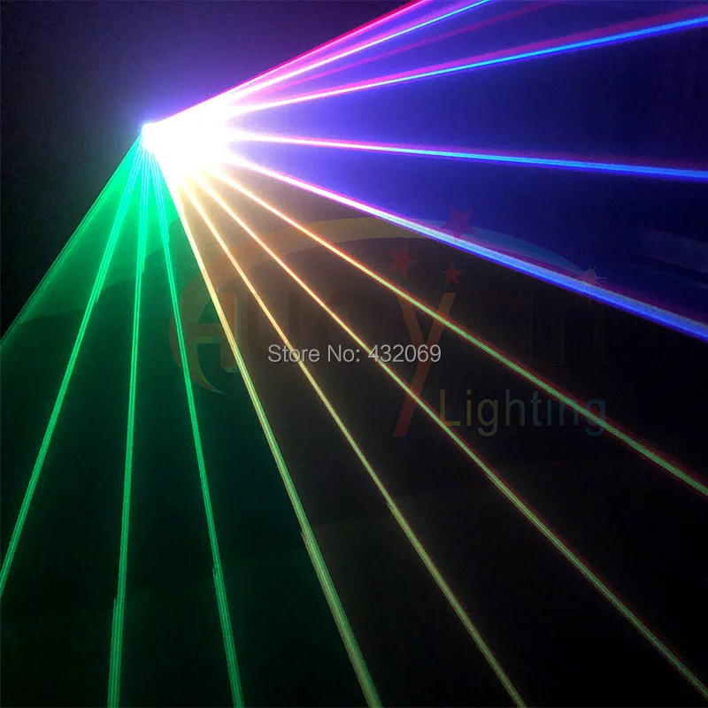 Na rasprodaji! Rgb Laser Show Programmable 1w Laser Christmas Lightsparty  City Laser Show System Animation Projector Programmable 1000 Mw Full |  Poslovni Rasvjeta < 